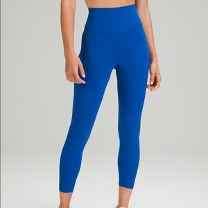 Blue lululemon leggings- fast and free